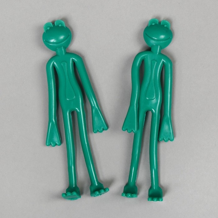 Подвязка для растений &laquo;Лягушка&raquo;, набор 2 шт., зелёная, Greengo