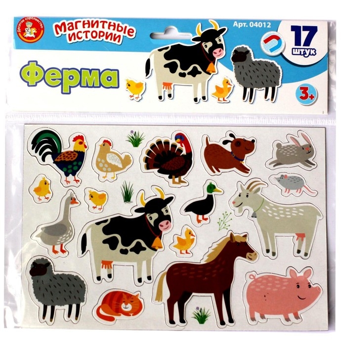 Настольная игра магнитная &laquo;Ферма&raquo;