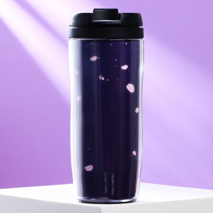 Термостакан со вставкой &laquo;Сакура&raquo; 350 мл