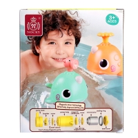 Фонтанчик для купания в ванной &laquo;Китёнок&raquo;, лейка, 3 сменных насадки