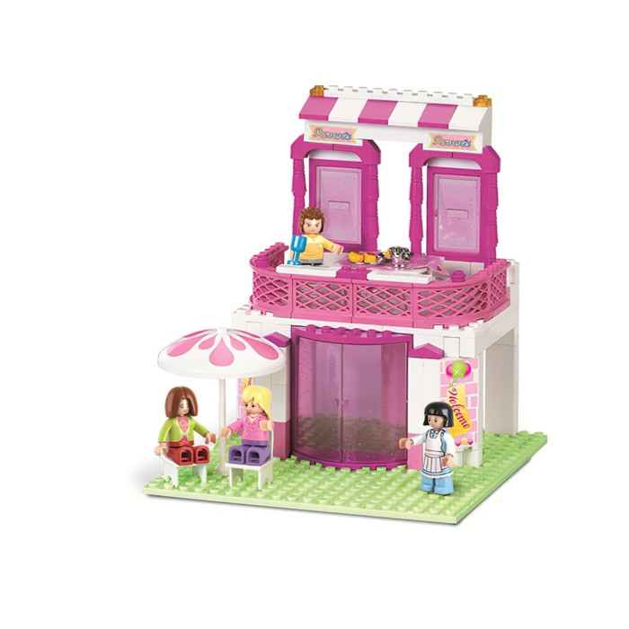 Конструктор &laquo;Розовая мечта: домик&raquo;, 306 деталей