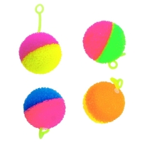 Мяч световой, 6 см, с резинкой, цвета МИКС