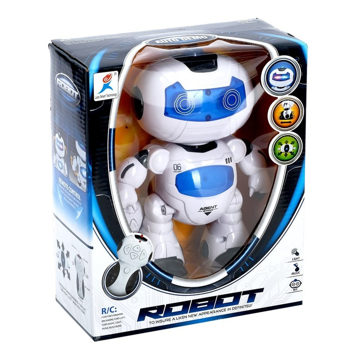 Робот радиоуправляемый &laquo;Космобот&raquo;, световые и звуковые эффекты