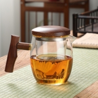 Чайник стеклянный заварочный с ситом Magistro &laquo;Лофт&raquo; 400 мл, 15&times;9&times;11,5 см