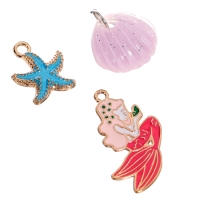 Набор для творчества &laquo;Создай украшение: Русалочка&raquo;, 12 видов бусин, 5 шармов