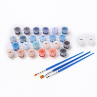 Картина по номерам на холсте с подрамником &laquo;Девушка с птицами&raquo;, 40 х 50 см