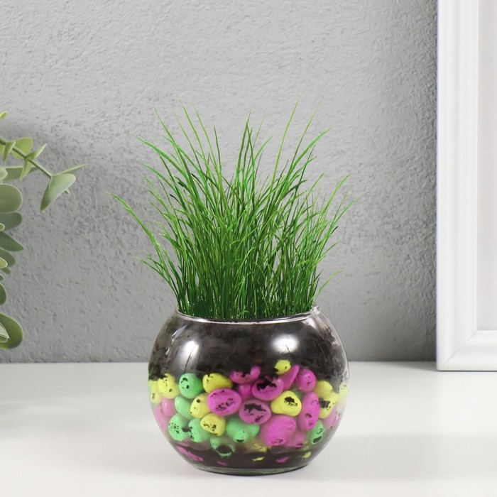 Набор для выращивания растений "Вырасти травку" шар прозрачный