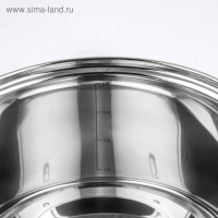 Кастрюля &laquo;Элис&raquo;, 4.5 л, d=22 см, капсульное дно, индукция