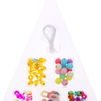 Адвент-календарь на 10 дней &laquo;Создай украшение&raquo;, своими руками, 10 окошек, шармы 6 штук