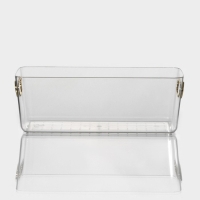 Контейнер для хранения &laquo;Нежность&raquo;, 28&times;11&times;9,5 см, цвет прозрачный