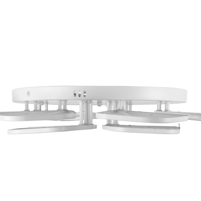 Люстра с ПДУ "Валенсия" 12xLED 288Вт 3000-6000К диммер, белый 90х90х12 см BayerLux