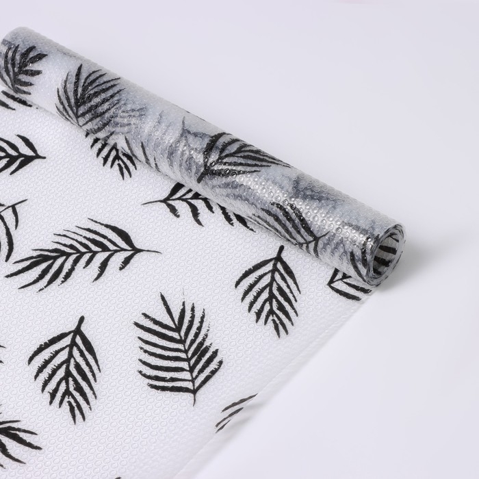 Коврик противоскользящий Доляна Plantae, 30&times;150 см