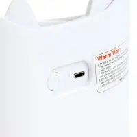 Увлажнитель воздуха HM-3, ультразвуковой, 3.3 л, мультиподсветка, USB, белый