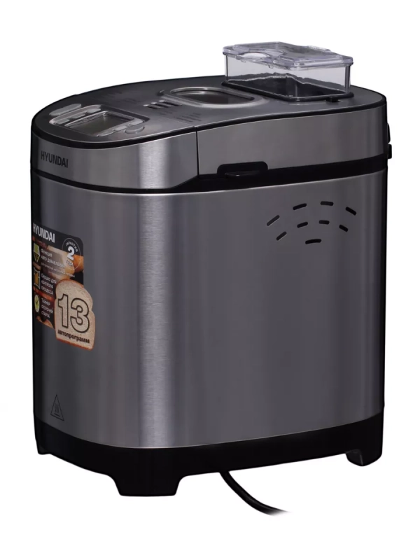 Хлебопечь HYBM-M0313G 600Вт серебристый