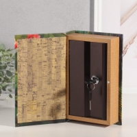 Сейф-книга дерево кожзам "Птицы. Колибри" 21х13х5 см