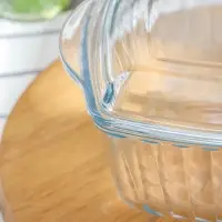 Форма для выпечки запекания из жаропрочного стекла Borcam, 3 л