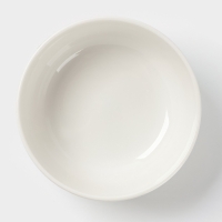 Салатник Доляна "Цветы" цвет белый   15,5х6 см