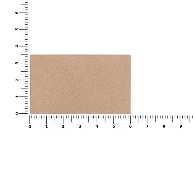 Лейбл тканевый Epsilon, M, бежевый