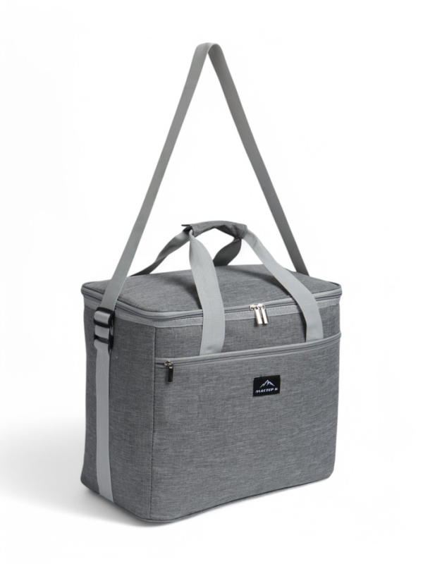 Термосумка для еды и продуктов 25 л, сумка холодильник, 37 х 22 х 32 см, толщина 5 мм