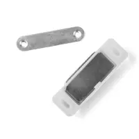 Магнит мебельный M003P, 72х13 большой, прозрачный