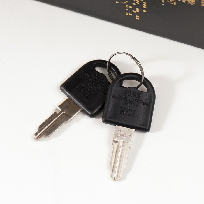 Сейф-книга дерево кожзам "Город в ночных огнях. Золото" 27х18х7 см