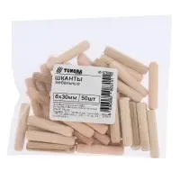 Мебельный шкант ТУНДРА krep, 6&times;30 мм, 50 шт.