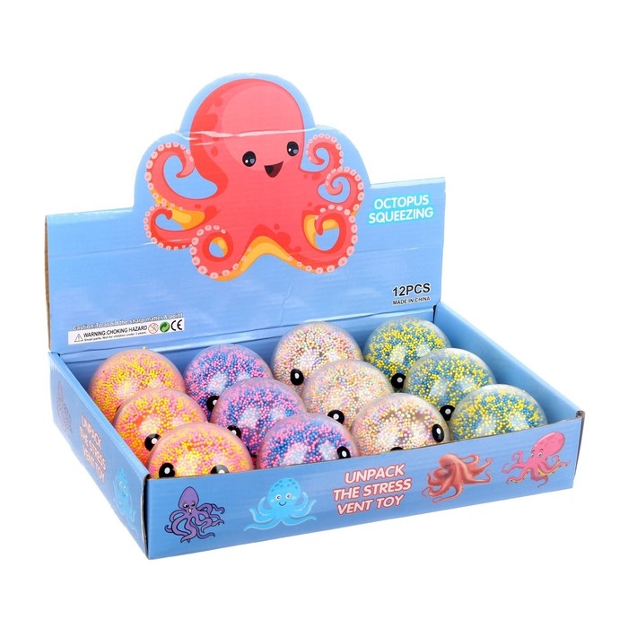 Мялка &laquo;Медуза&raquo; световой, цвета МИКС