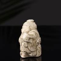 Набор фигур "Нэцкэ" 20х10х7 см, бежевый