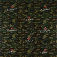 Бумага упаковочная глянцевая &laquo;С 23 февраля&raquo;, 70 х 100 см