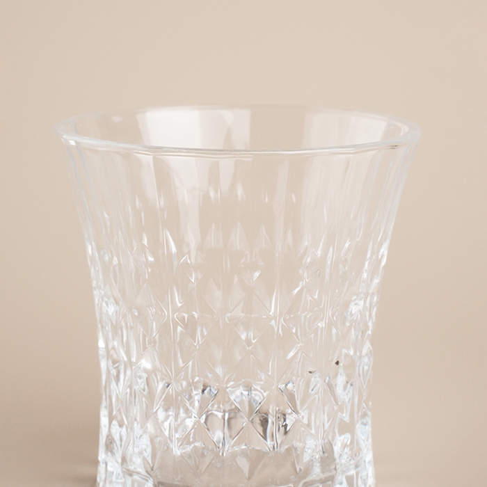 Набор стаканов стеклянный SL Home &laquo;Винтаж&raquo;, 260 мл, 8,2&times;8,5 см, цвет прозрачный