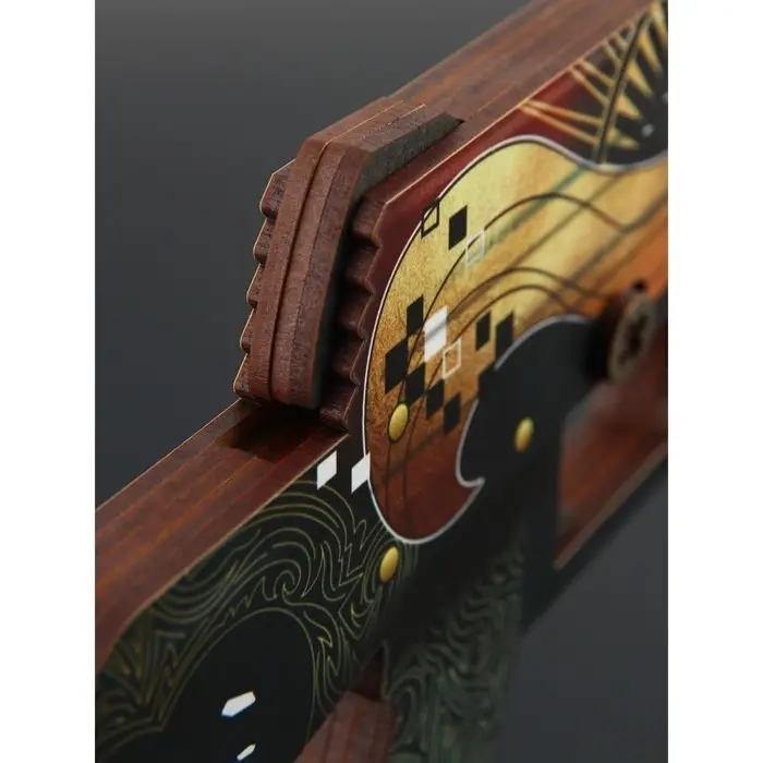 Набор сувенирное оружие &laquo;Красный с золотом&raquo;, автомат, пистолет с глушителем, нож-штык, 3 шт