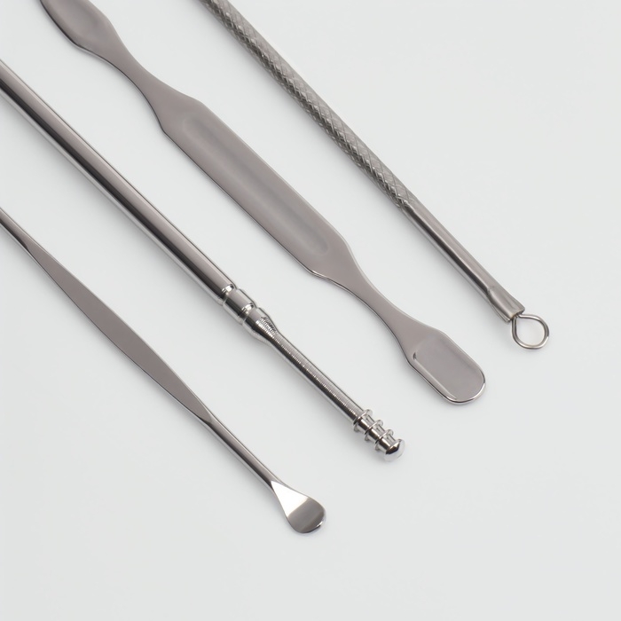 Набор маникюрный &laquo;Люси&raquo;, 10 предметов, кожзам-чехол, цвет фуксия