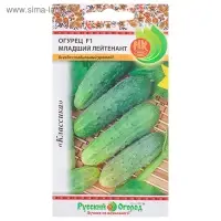 Семена Огурец "Младший Лейтенант"F1, серия Русский огород, скороспел, партенокарп, 10 шт