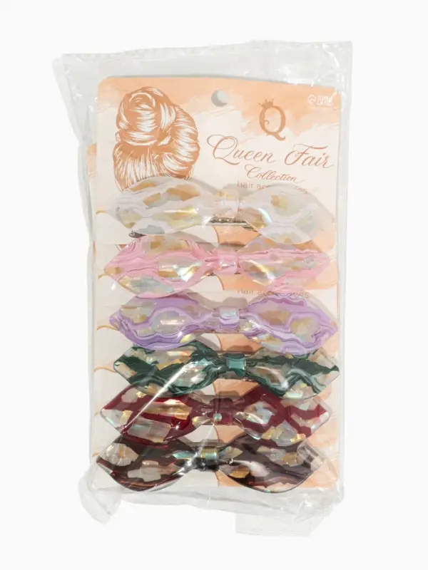 Заколка-автомат для волос "Велия" элегия, 9 см, микс