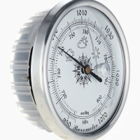 Барометр механический, метеостанция, настенный, d=7,2см