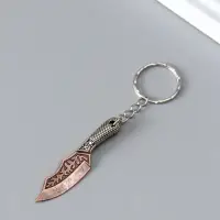 Брелок металл "Кинжал" МИКС 5,8х1,4х0,5 см