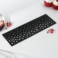 Трафарет для торта &laquo;Звезды&raquo;, 32&times;10 см