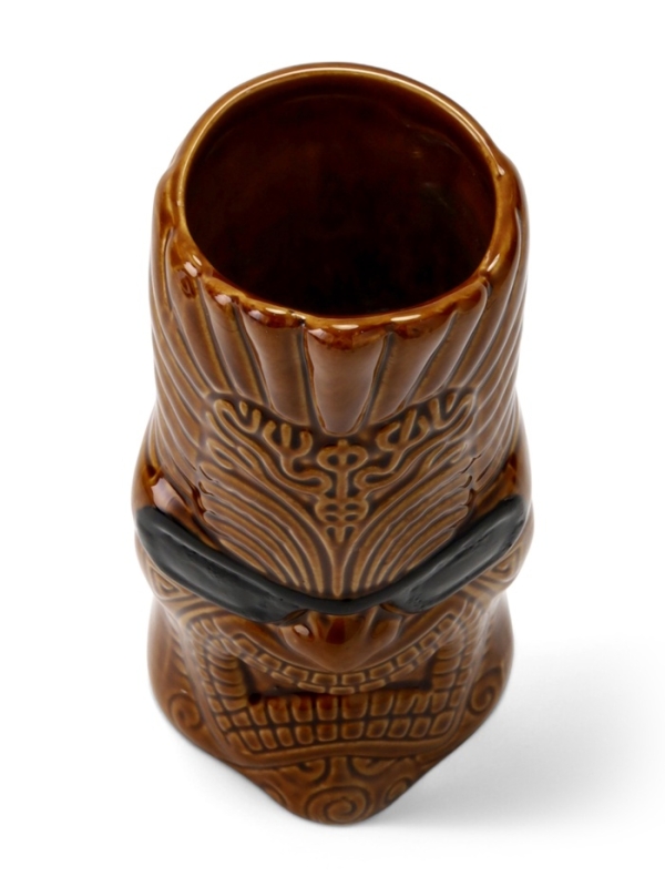 Стакан для коктейлей "Тики", в очках, керамика