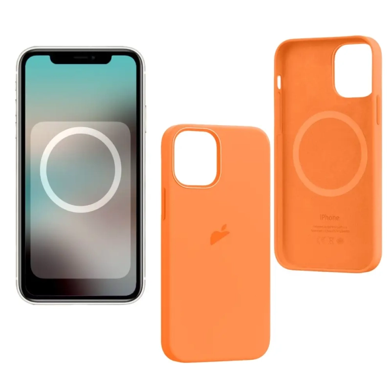 Чехол iPh 12/12 Pro Silicon Case 100% ORG Kumquat