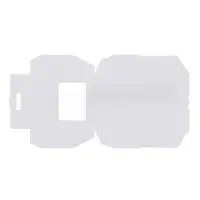 Коробка складная, крафт, 10&times;8&times;3.5 см, 0.24 л