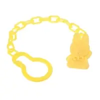 Держатель для соски - пустышки, на цепочке, цвет МИКС