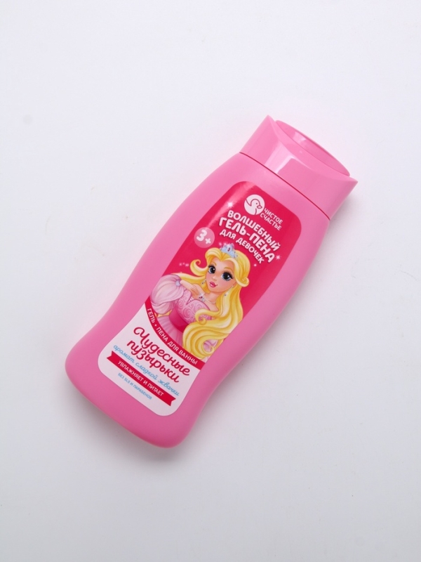 Гель-пена для девочек "Волшебная пена", сладкая жвачка, 250 мл