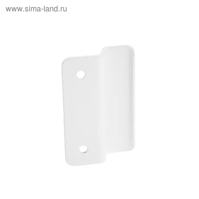 Ручка балконная, полимер белый, 80 шт