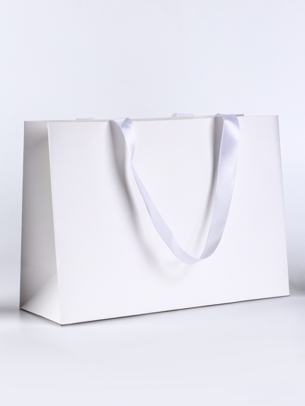 Пакет подарочный &laquo;Белый&raquo;, 28&times;20&times;10 см