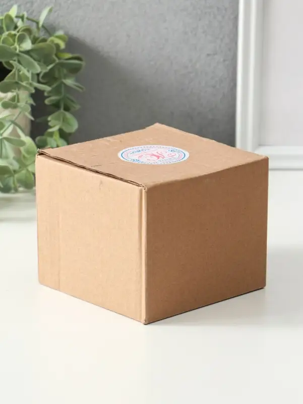 Аромалампа керамика "Лотос" коричневая11,4х11,4х9 см