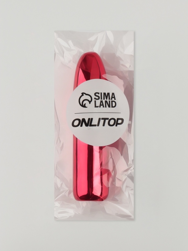 Флакон для парфюма &laquo;Пуля&raquo;, с распылителем, 3 мл, цвет красный