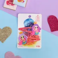 Невидимка для волос "Абель" (набор 2 шт) русалка, 5 см