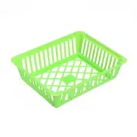 Корзина для луковичных, квадратная, 25&times;20 см, зелёная, Greengo