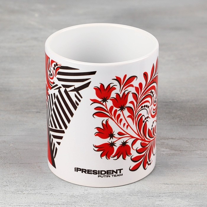 Кружка керамическая &laquo;Новая Гжель&raquo;, 320 мл