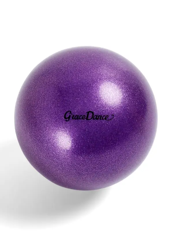 Мяч для художественной гимнастики Grace Dance, 15 см, фиолетовый